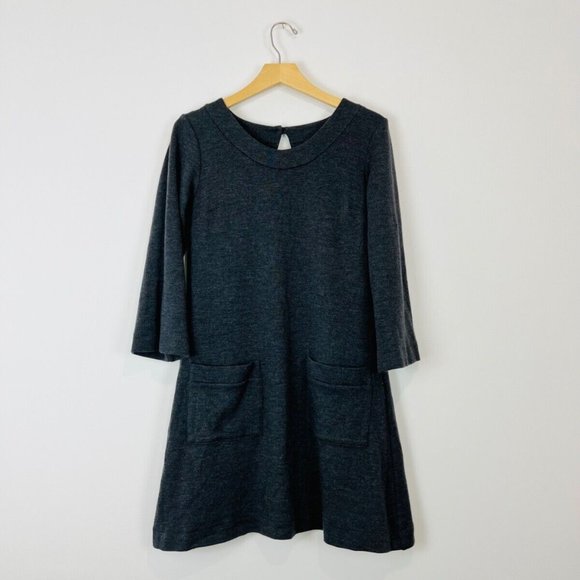 Me+Em Dresses & Skirts - Me+Em Grey Oversized A Line Pockets Smock Flared Sleeve Tunic Dress UK 10